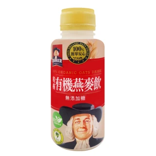 【美式賣場】QUAKER桂格 有機燕麥飲(300ml*12瓶)