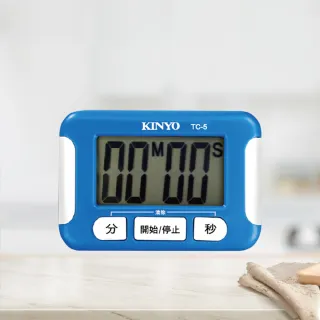 【KINYO】電子式計時器數字鐘(TC-5)