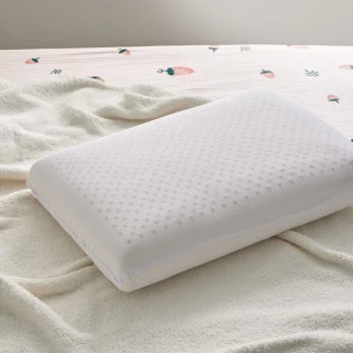 【DUYAN 竹漾】蜂巢型人體工學乳膠枕