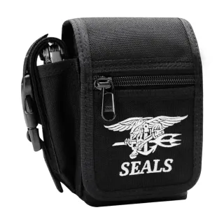 【GUN】US SEALS海豹軍腰包_黑色(G-157)