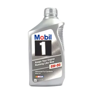 【MOBIL 美孚】MOBIL1 5W50 SN 1L 長效型機油【整箱6瓶】(車麗屋)