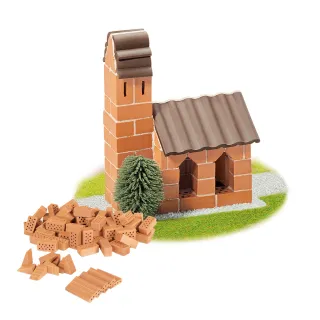 【德國 teifoc】DIY益智磚塊建築玩具-教堂(TEI4050)