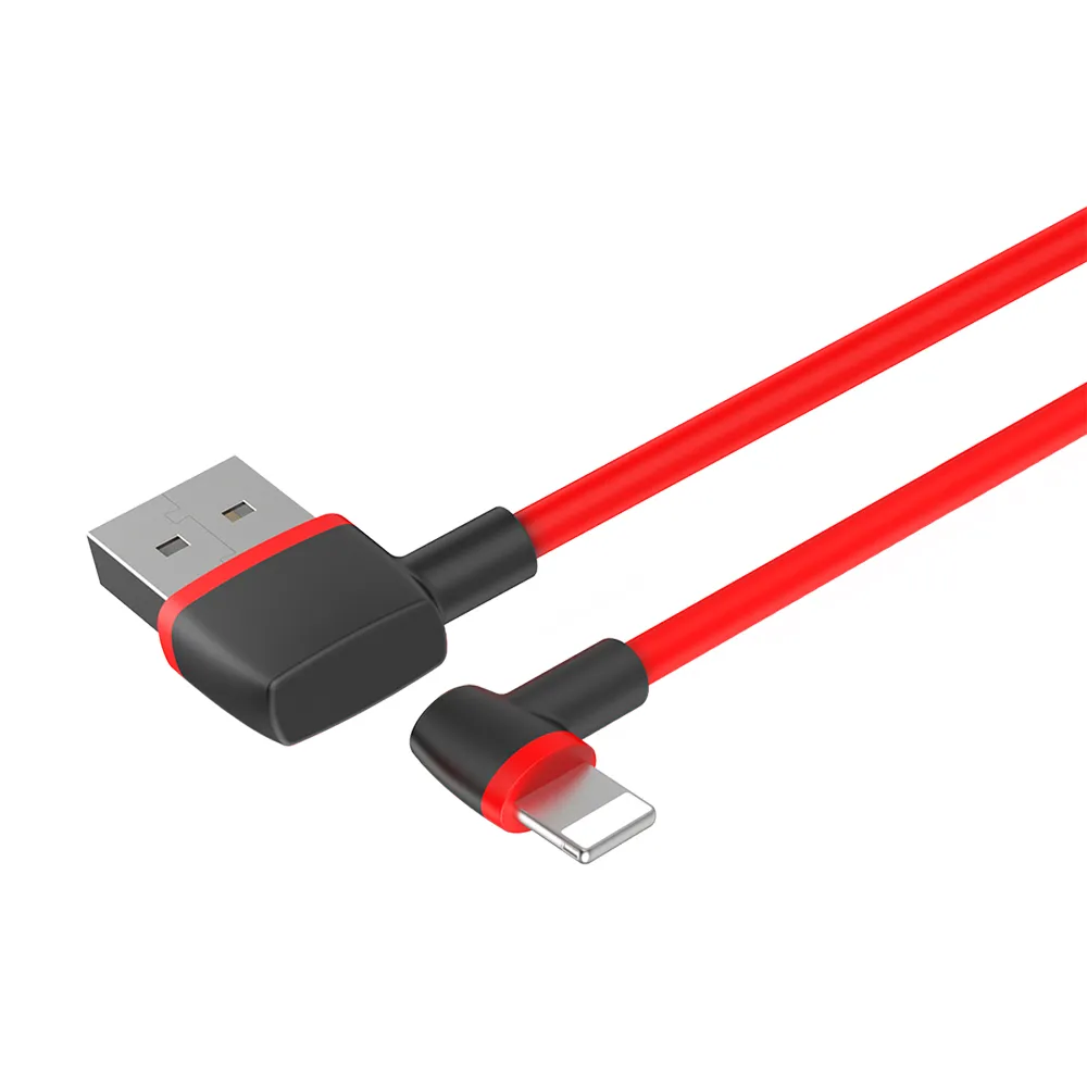【UNITEK】90度 Lightning to USB-A 快速充電傳輸線 1M(90度 Lightning to USB-A 快速充電傳輸線 1M)