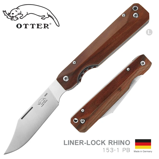 【OTTER】LINER-LOCK 折刀(RHINO #153-1 PB)