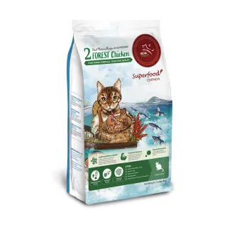 【瑞威寵糧】天然平衡 貓糧2號 森林燉雞 腸胃健康配方 4kg(全齡貓 貓乾糧 貓飼料 SNQ)