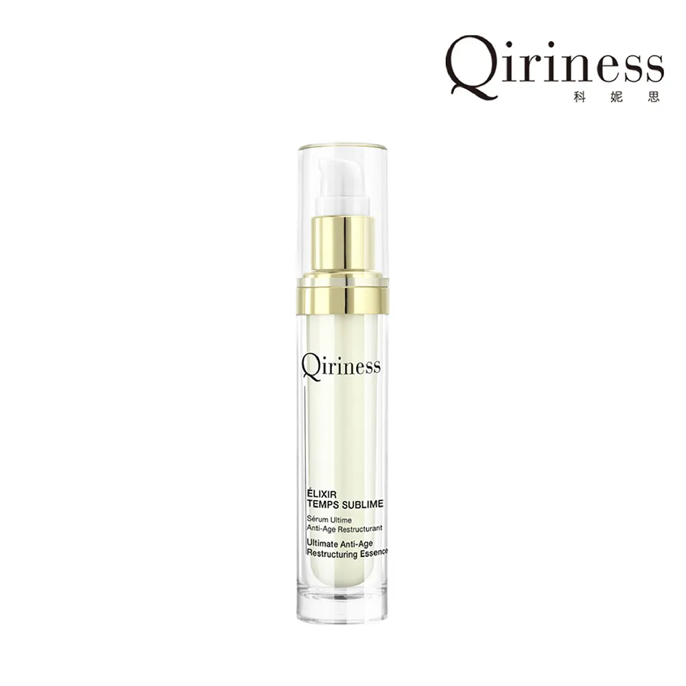 【Qiriness 科妮思】超完美逆時精華 30ml(全能抗老精華乳)