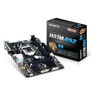 【GIGABYTE 技嘉】GA-H81M-DS2