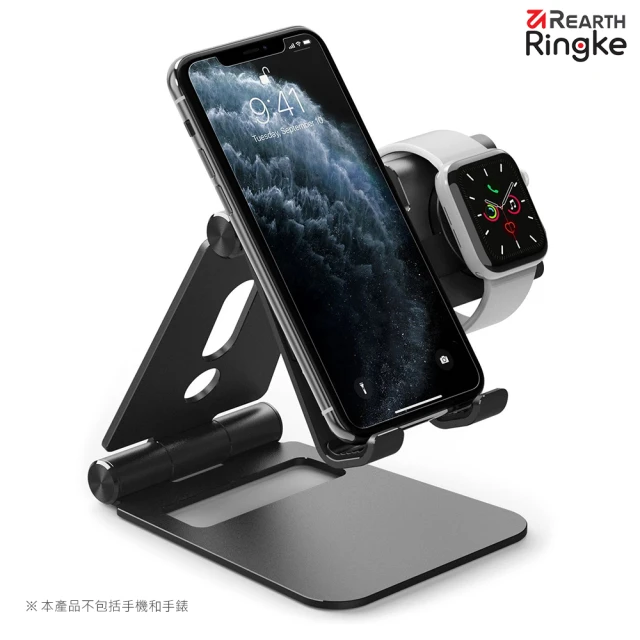 【Ringke】Rearth Super Folding Stand 摺疊式手機平板支架／iPhone／Apple Watch／Galaxy Watch(支架)