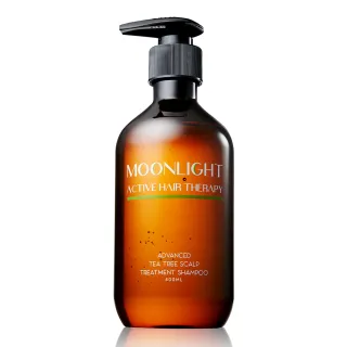 【Moonlight 莯光】進化版茶樹控油淨化洗髮精 400 ml(清爽UP 髮絲不再黏頭皮)