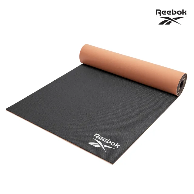 【REEBOK】專業訓練雙色瑜珈墊(6mm)