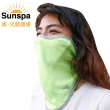 【SUN SPA】真 專利光能布 UPF50+  保暖防風 口罩式連帽外套+運動口罩 2件特惠組(秋冬抗寒 抗UV防紫外線)