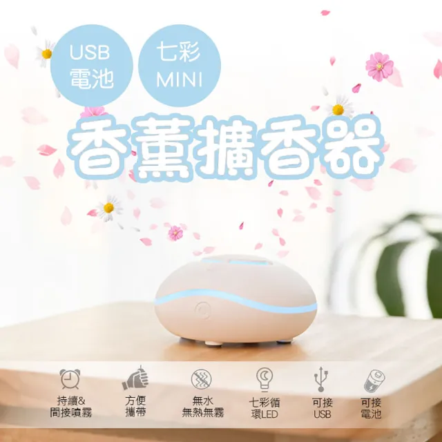 【日本Imakara】日本熱門USB免加水香薰擴香器