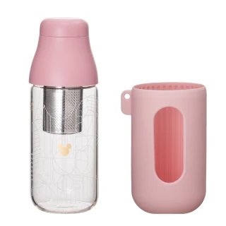 【TOAST】SCENE 隨身玻璃茶瓶 500ml_粉－黃金比例