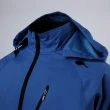 【ROBERTA 諾貝達】台灣製 可拆帽 時尚百搭 夾克外套(藍色)