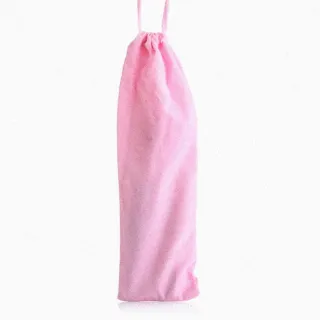 加厚款 情趣用品專用收納袋 可裝男女按摩棒自慰器及跳蛋(38.5 x 12cm 粉)