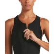 【NIKE 耐吉】SWIM 女泳裝 連身泳裝 塑身型 黑 NESSA155-001(女連身)