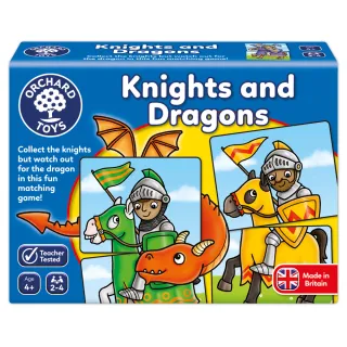 【Orchard Toys】幼兒桌遊-勇者飛龍(Knights and Dragons)