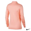 【NIKE 耐吉】Nike Golf 女 運動休閒長袖POLO衫/高爾夫球衫 粉 929536-646