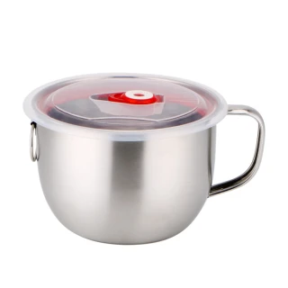 【CS22】304不銹鋼大容量湯麵碗1300ML(泡麵碗/瓦斯爐 電磁爐可用)