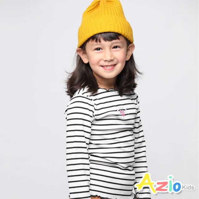GAP 女幼童裝 Logo印花立領長袖T恤-米黃色(7888