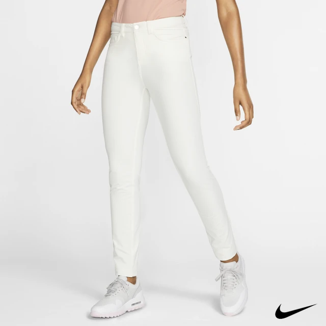 【NIKE 耐吉】Nike Golf 女 運動機能長褲 白 AT3328-133