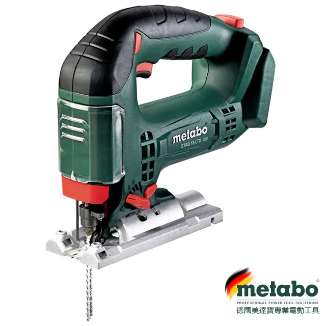 【metabo 美達寶】18V鋰電線鋸機 STAB 18 LTX 100空機(無充電器電池)