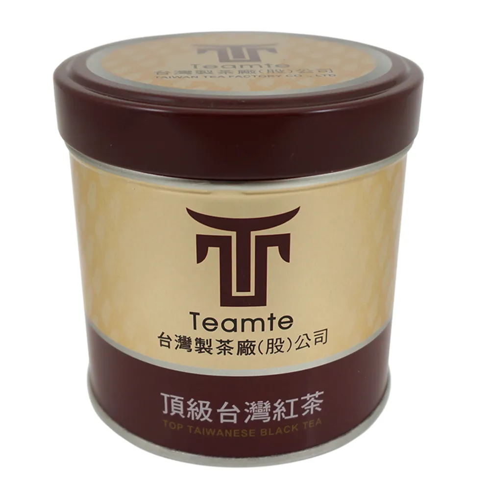 【TEAMTE】台灣頂級阿里山高山蜜香紅茶37.5gx2罐(共0.125斤)