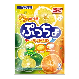 【UHA味覺糖】普超軟糖-綜合柑橘味(90g)