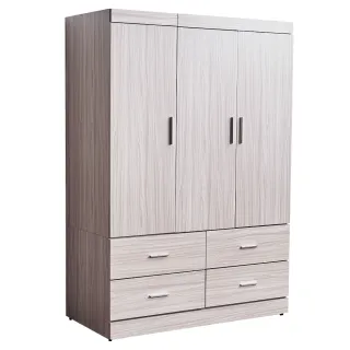 【時尚屋】諾爾白梣木4x6尺衣櫃UF8-3146(免運費 免組裝 臥室系列 衣櫃)
