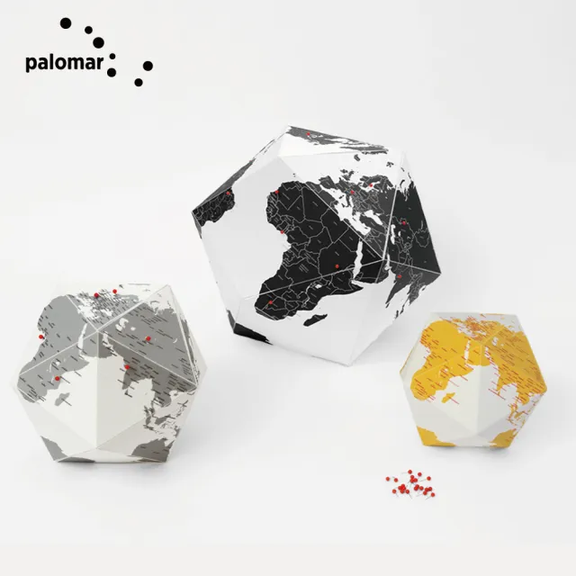【Palomar】世界立體地圖球 S(旅行/擺飾/居家裝飾/居家佈置)