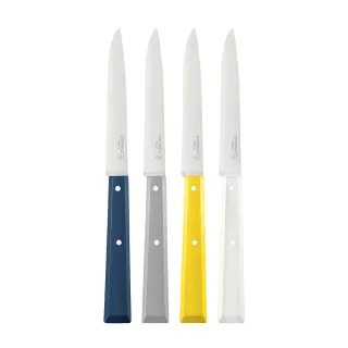 【OPINEL】N°125 法國彩色不銹鋼餐刀４件組(#OPI_002040)