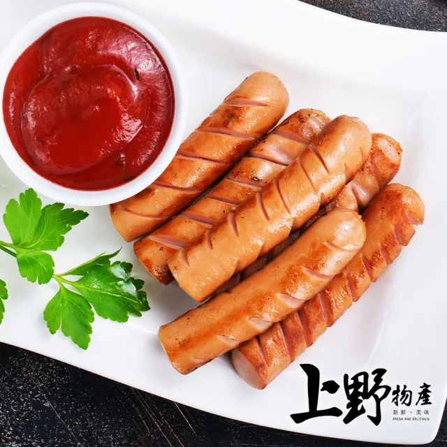 正宗熱狗條2包 (上野物產)