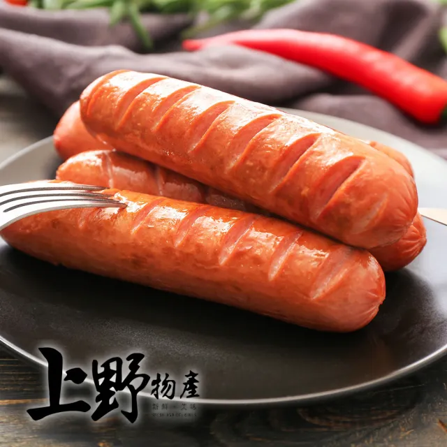 正宗熱狗條2包 (上野物產)