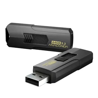 【ANACOMDA 巨蟒】P321 64GB USB隨身碟(PV512GFB3USB)