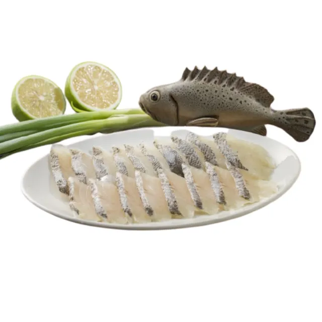 【急鮮配-台灣好漁】天然食補的好食材-七星鱸魚火鍋切片(160g/包)
