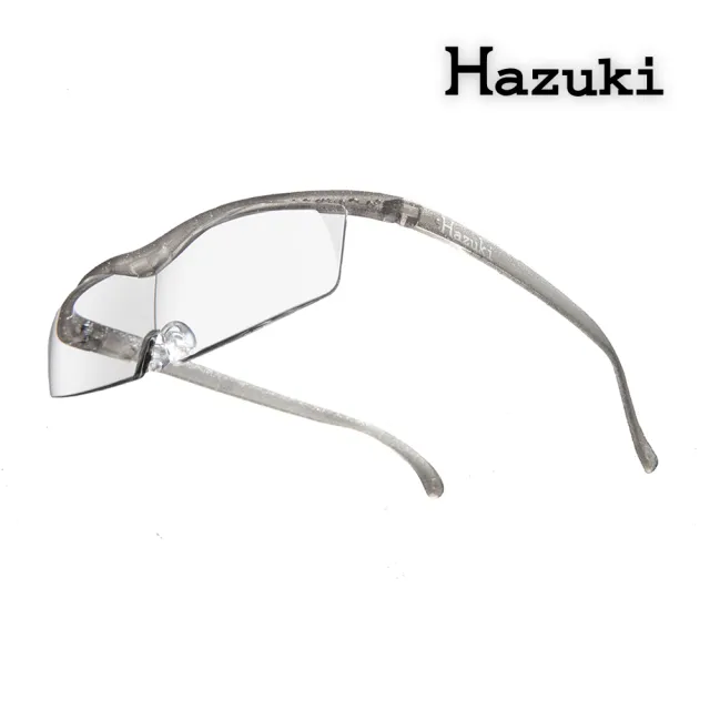【Hazuki】日本Hazuki葉月透明眼鏡式放大鏡1.6倍標準鏡片(銀灰)