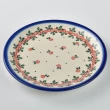 【波蘭陶】Vena  點心盤 陶瓷盤 水果盤 沙拉盤 餐盤 16cm 波蘭手工製(玫瑰花圈系列)
