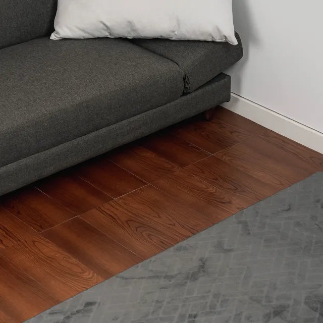 【樂嫚妮】480片入/約20坪 仿木紋PVC自黏式DIY塑膠地板貼 仿木地板