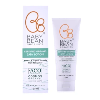 【澳洲 Baby Bean Organics】天然有機認證嬰兒潤膚乳(125ml)