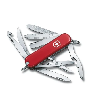 【VICTORINOX 瑞士維氏】MiniChamp18用瑞士刀/紅(0.6385)