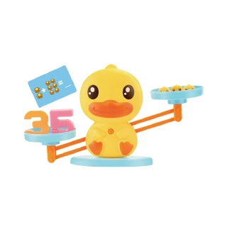 【B.duck 小黃鴨】數字天平鴨(玩耍中學習兒童算數)