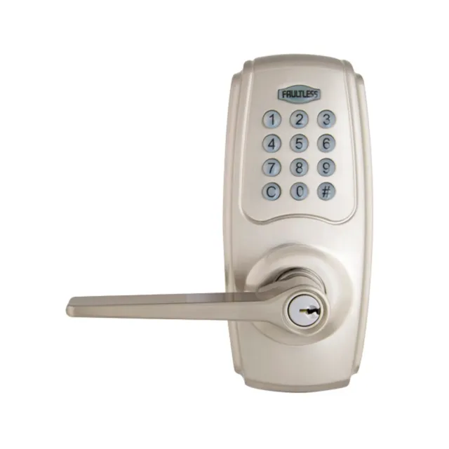【加安牌】按鍵式電子密碼水平鎖TKL-502P