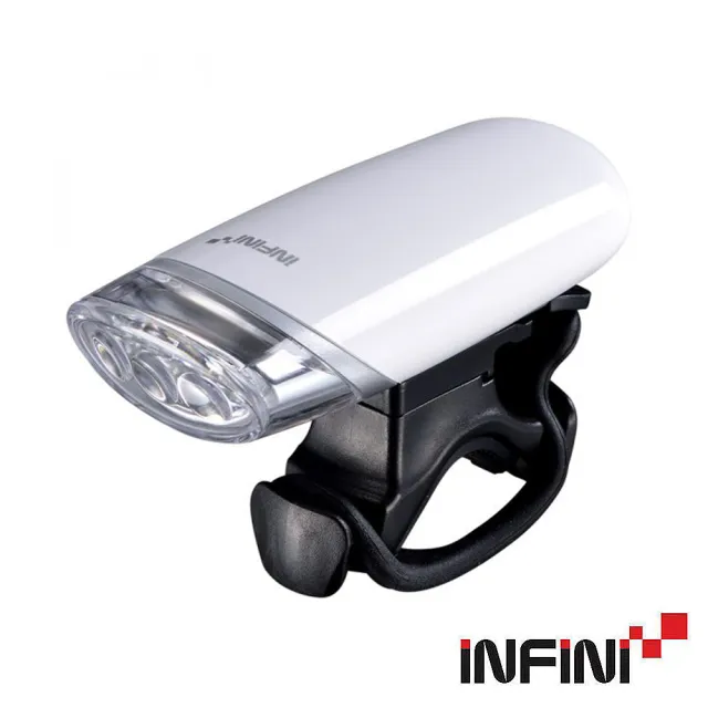 【INFINI】I-112W LED白光警示前燈(頭燈/警示燈/夜騎/安全/自行車/單車)
