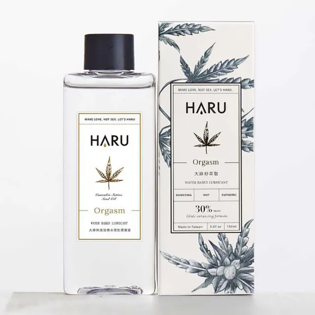 【保險套世界】Haru含春_ORGASM大麻熱浪迷情潤滑液1入(155ml)
