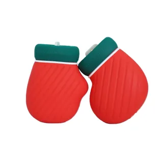手套/襪子 造型 硅膠毛絨 注水式熱水袋(可微波 熱敷 保暖 暖手袋)