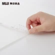 【MUJI 無印良品】聚丙烯可單手開闔檔案夾/A4/8孔