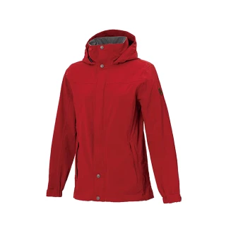 【Wildland 荒野】女 單件防水透氣外套-紅色 W3911-08(休閒外套/防水透氣/戶外休閒/登山旅遊/衝鋒衣)