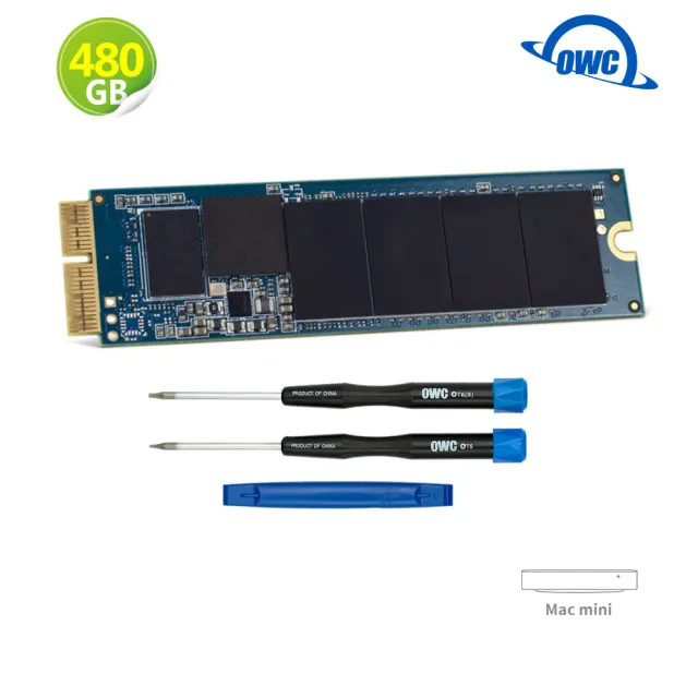 【OWC】Aura N 480GB NVMe SSD(帶有安裝工具和組件的 Mac mini 升級套件)