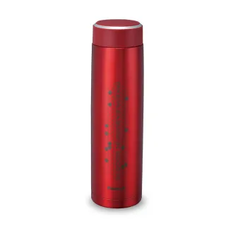 【日本孔雀Peacock】運動涼快不鏽鋼保冷保溫杯800ML-紅色(防燙杯口設計)(保溫瓶)