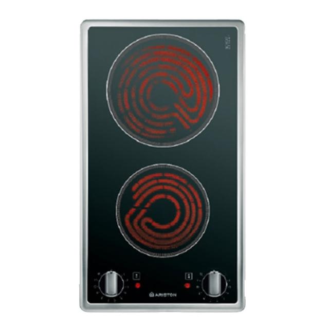  ARISTON阿里斯頓 DK2K 電動式雙口IH電陶爐，採用不銹鋼材質，具備陶瓷爐門操作介面與6段火力設定，提供精準溫控與穩定加熱表現，適合廚衛三機館使用，是現代家庭烹飪的理想選擇。 